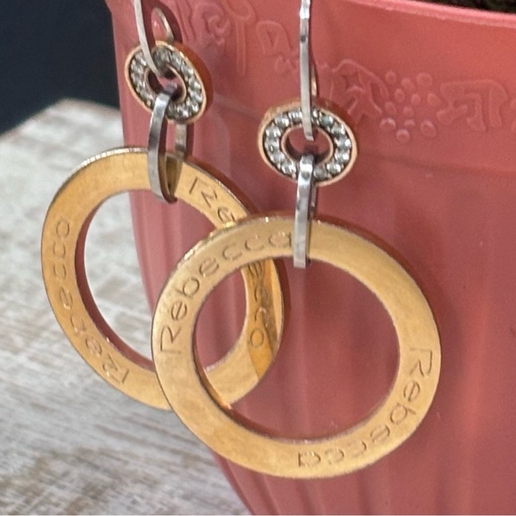 Glamorous Rebecca Rose Gold Earrings! - Picture 11 of 11